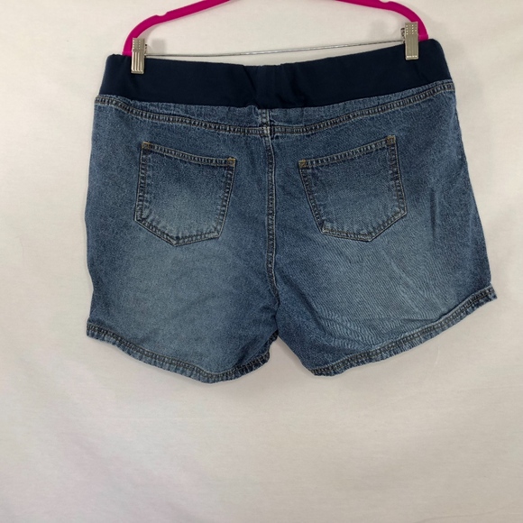 Motherhood Jean Shorts Maternity Sz XL - Picture 3 of 6